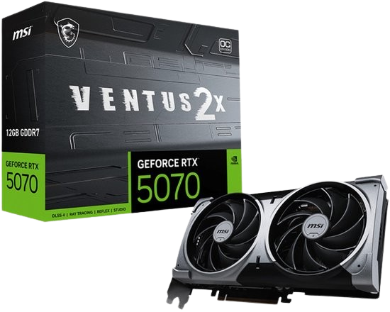 MSI GeForce RTX 5070 Ventus 2X OC